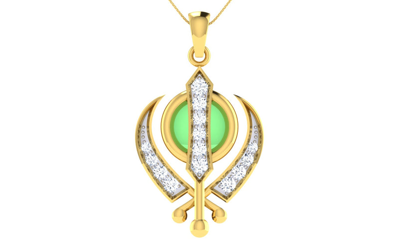 unisex diamond pendants