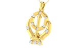 unisex diamond pendants
