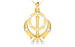 unisex diamond pendants
