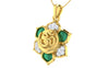 unisex diamond pendants