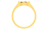 men's ring in gold and diamond
