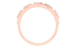 men's ring in gold and diamond