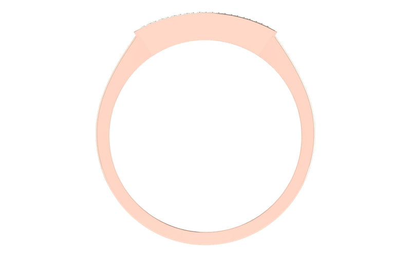 men's ring in gold and diamond