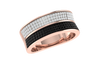 men's ring in gold and diamond