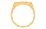 men's ring in gold and diamond