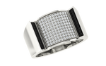 men's ring in gold and diamond