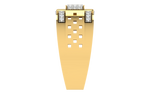 men's ring in gold and diamond