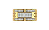 men's ring in gold and diamond