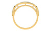 men's ring in gold and diamond