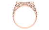 men's ring in gold and diamond
