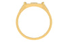 men's ring in gold and diamond