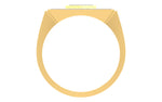 men's ring in gold and diamond
