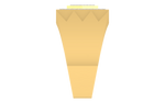 men's ring in gold and diamond