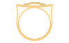 men's ring in gold and diamond