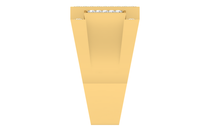 men's ring in gold and diamond