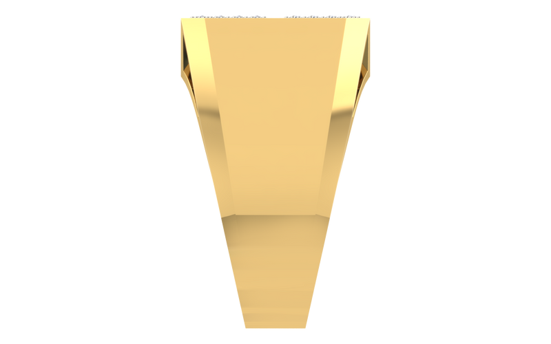 men's ring in gold and diamond