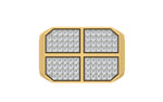 men's ring in gold and diamond