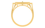 men's ring in gold and diamond