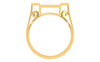 men's ring in gold and diamond