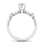 women's ring in rose gold