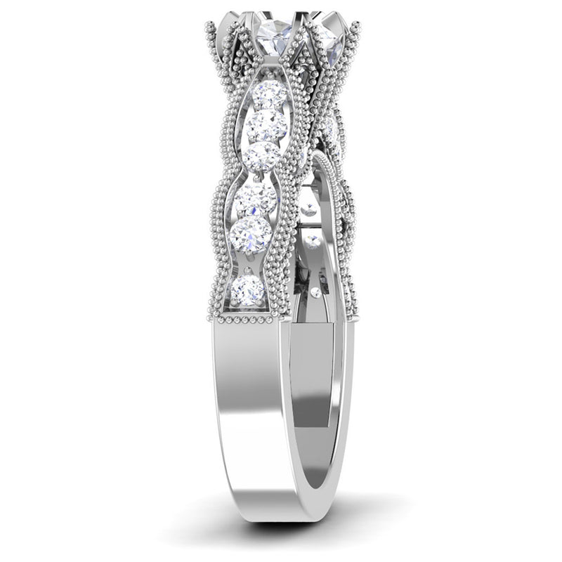 women's ring in rose gold