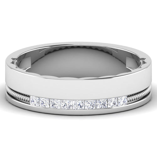 gold and diamond couple bands