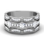 women's ring in rose gold