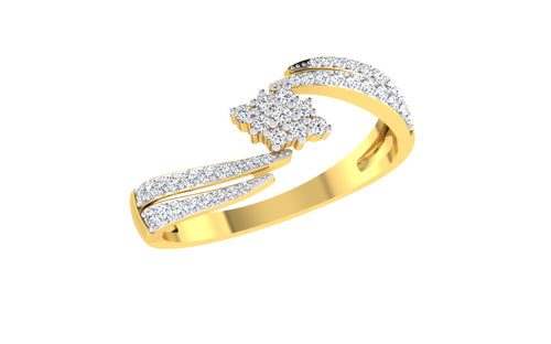 women's ring in rose gold
