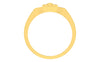 men's ring in gold and diamond
