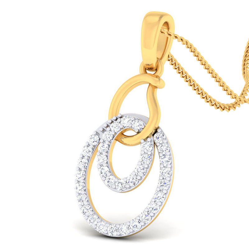 women's pendant in gold