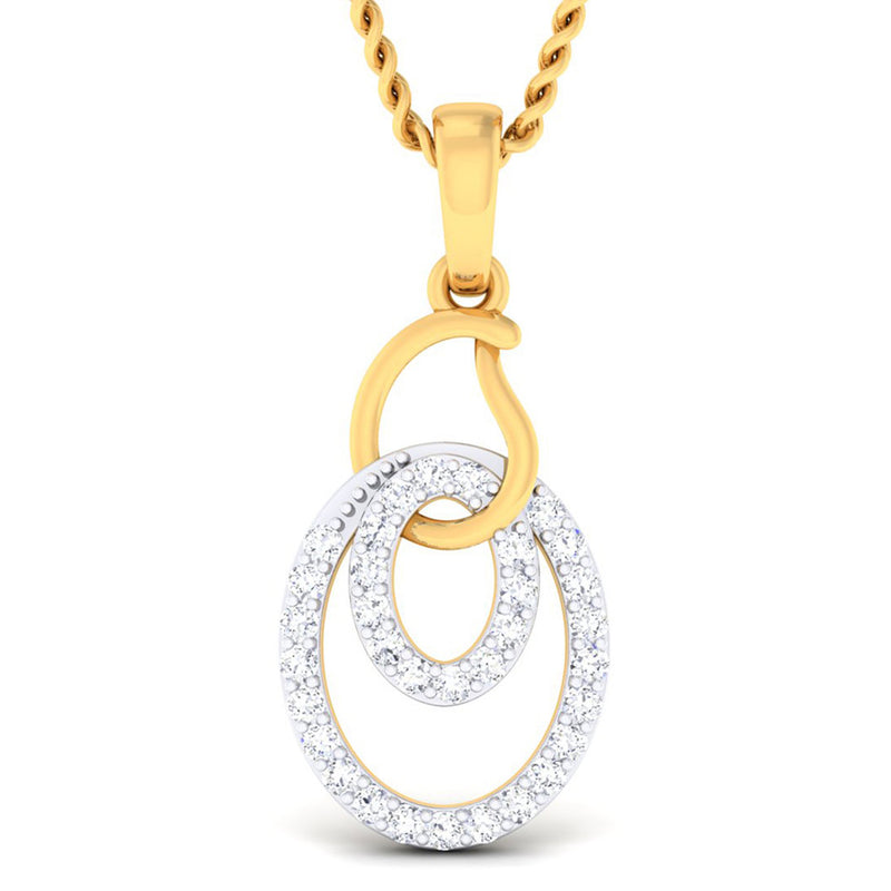 women's pendant in gold