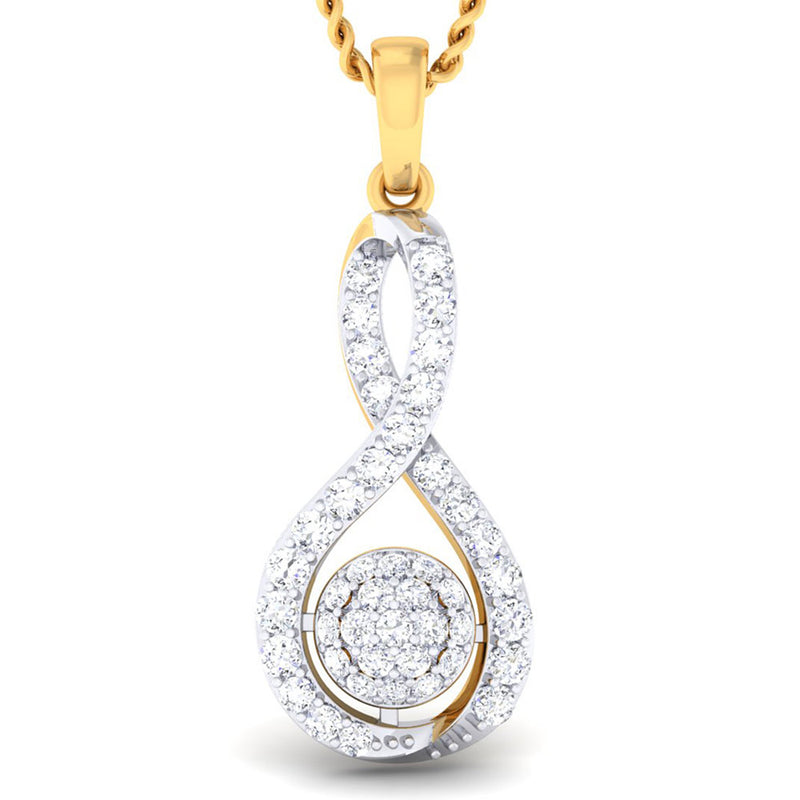 women's pendant in gold