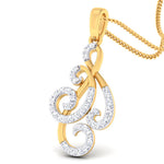 women's pendant in gold