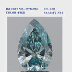 Pear shaped Solitaire Diamond